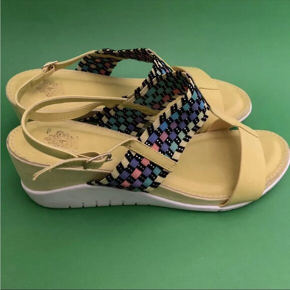 French Blu Ruby Ankle Strap Sandals Sz 41 - Picture 1 of 6